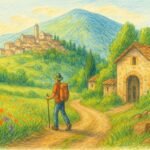 itinerario trekking semplice assisi umbria