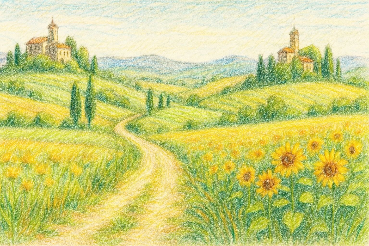 itinerario trekking semplice per todi